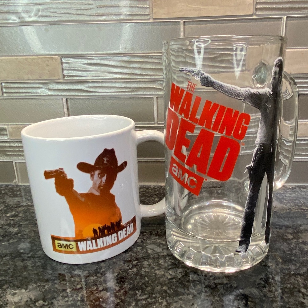 Collectible AMC The Walking Dead Beer Mug & Coffee Cup